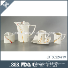 Wholesale decal drinkware porcelain lucky china tea set